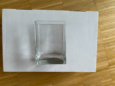 Kleine Glasvase (rechteckig)