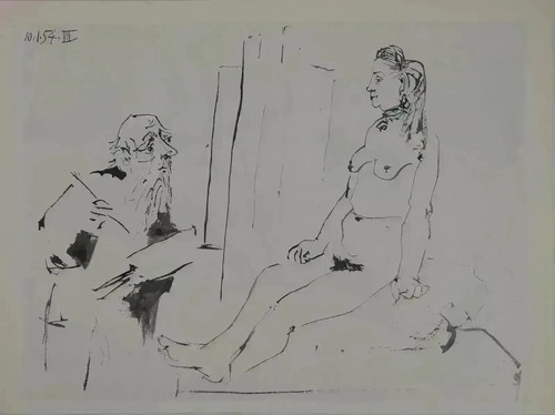 Pablo picasso heliogravur die - pablo,