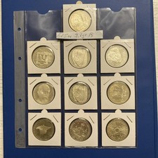 BRD 10 DM Gedenkmünzen Silber