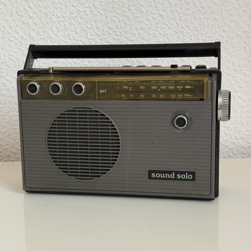 Rft sound solo ddr - sound, kofferradio