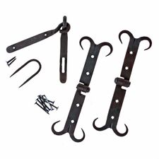 Wikinger-Scharnier-Set Moustache, Wikinger, Scharnier, Beschläge, Truhen