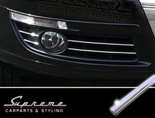VW Passat B6 3C Chrom Zierleisten für Kühlergrill unten außen