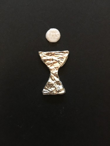 Verzierwachs kelch silber - kelch,