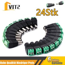 10x DC Stecker 10x Buchse Adapter Set Stromkabel Steckverbindung 12V 5,5 x 2,1mm