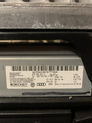 Audi mmi interfacebox - audi, a6