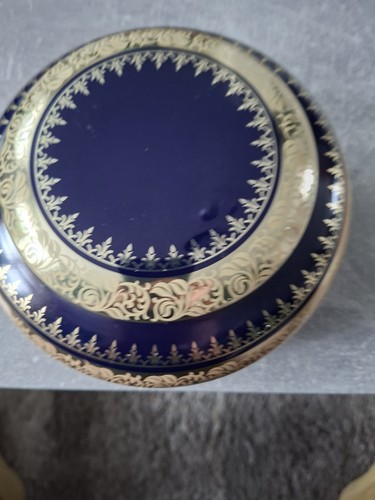 Tchibo blechdose kobaltblau - tchibo,