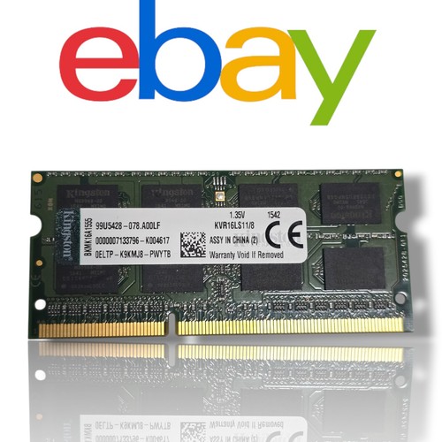 8gb ddr3l ram - ddr3l, kingston