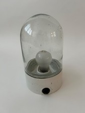 Kellerleuchte DDR, glasiertes