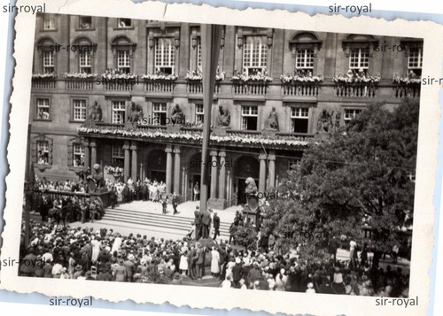 Dresden 1930er hoher besuch - dresden,