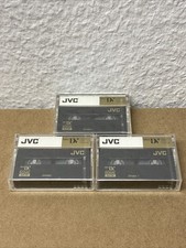 3x JVC Mini DV 60 Kassetten