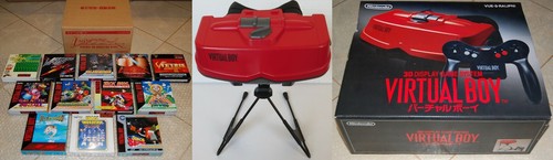 Nintendo virtual boy spiele - nintendo,