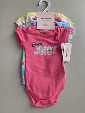 Juicy Couture 4 Kurzarm Bodies