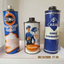 3x vintage Dose für