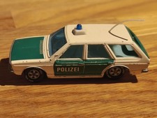VW PASSAT VARIANT POLIZEI WEISS GRÜN SIKU 1321 MADE IN GERMANY VON 1977-1989