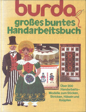 großes buntes Handarbeitsbuch (gebunden, 1980)