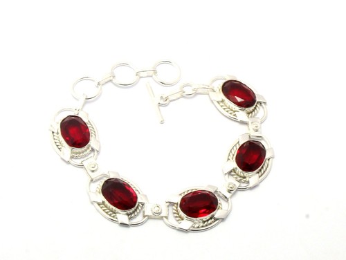 Granat edelstein handmade 925 - edelstein,