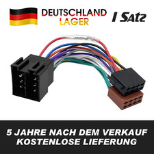 Radioadapter ISO ISO Zündplus Dauerplus steckbar Verlängerung Autoradio