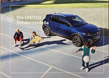 VW Sondermodell UNITED Prospekt 01/2020 VW Up Polo Golf Tiguan Touran Sharan