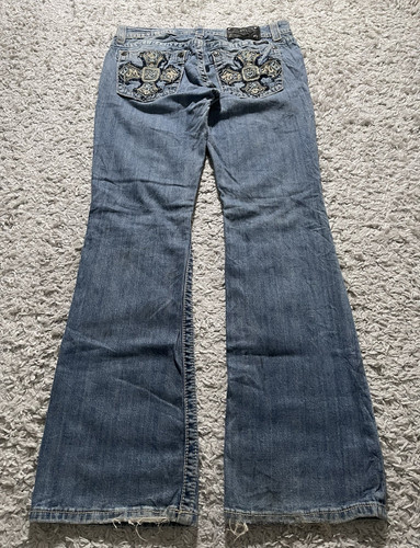 Miss damen bootcut jeans - me,