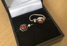 antike Ohrringe Art Deco 585