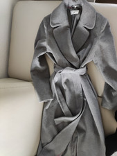 Damenmantel Schurwolle mit