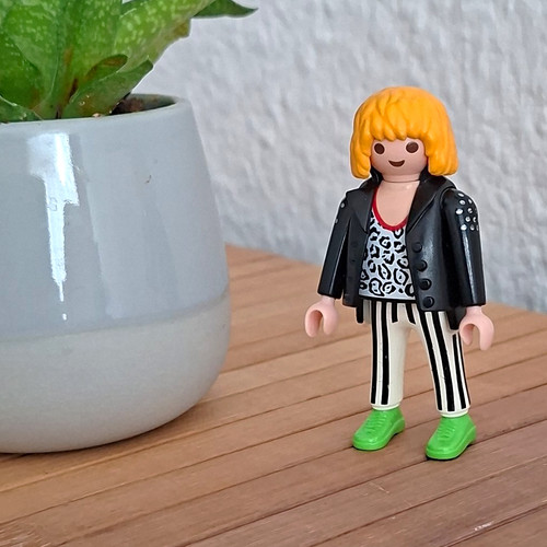 Playmobil figur rockguitarrist - figur,