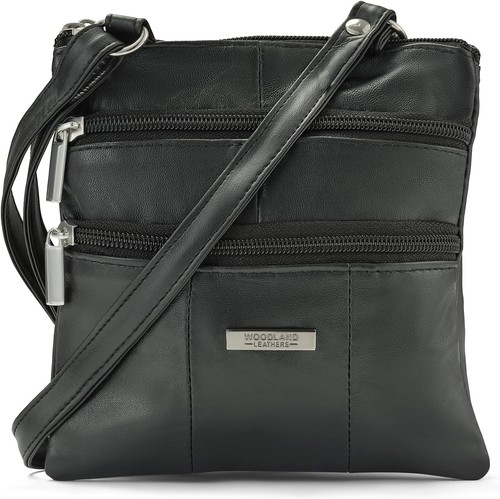 Damen leder umhängetasche - leder,