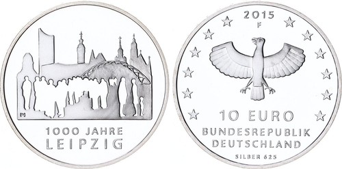 Brd euro silber 2015 f - xx,