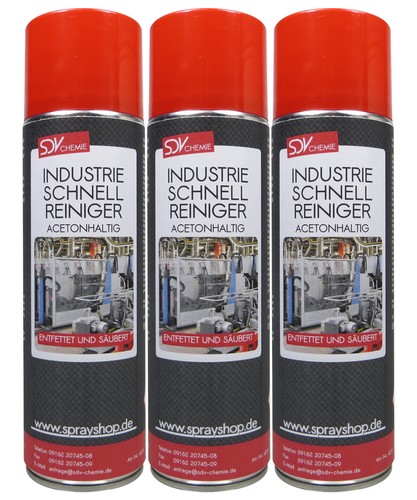 Industriereiniger spray - industriereiniger, 3x