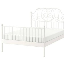 Ikea Bett Leirvik Bettrahmen 140x200cm Gute  Zustand Ohne Matratze