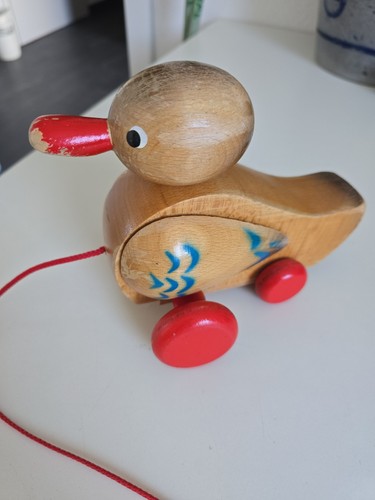 Vintage holz ente - vintage,