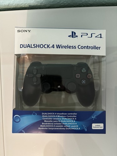 Sony dualshock jet black - sony, 4