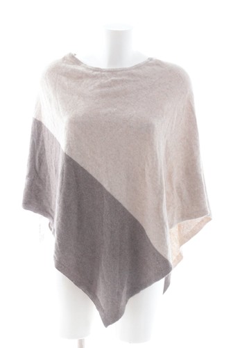Cashmere and wool poncho damen - and,