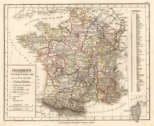 Frankreich original stahlstich - frankreich,
