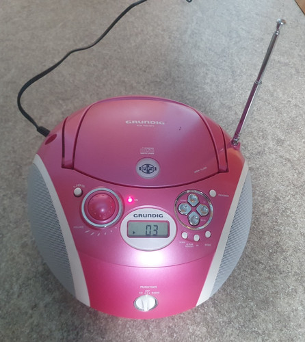 Grundig player radio - player,, rcd