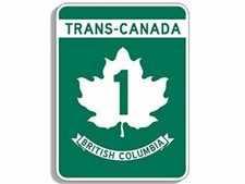 10cm Car Sticker Trans Canada