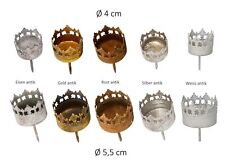 Kerzenhalter Antik für Gestecke und Kränze Teelichthalter Auswahl