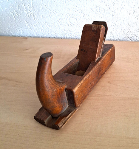 Antiker holzhobel rundhobel - antiker,