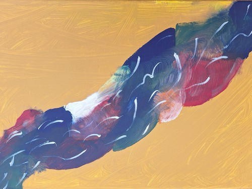 Acrylgemälde auf leinwand - acrylgemälde,
