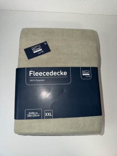 Fleecedecke 200x220 grün - 200x220,