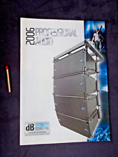 PROFESSIONAL AUDIO 06,SEITEN 44,FIFTY,FORTY LINE,STAGE OPERA,SUB 15 A,TECH.DATEN