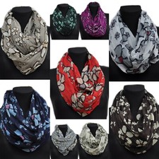 Loop-Schal Seide Baumwolle