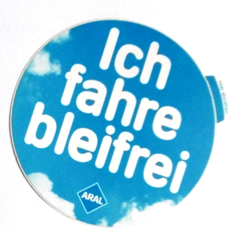 Werbe aufkleber aral - werbe-aufkleber,