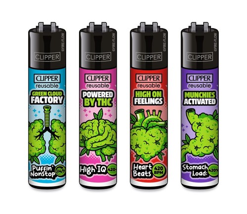 Clipper feuerzeuge 4er - feuerzeuge, 420