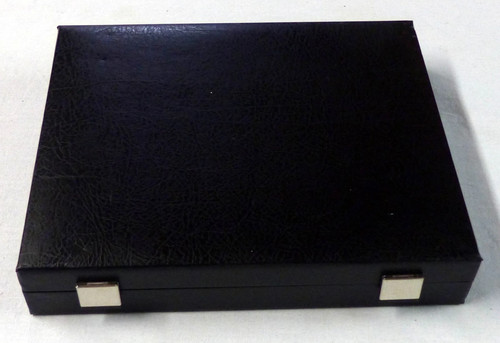 Schwarze münzen box - box, mit