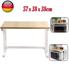 2 Schichten Mikrowelleregal Küchenregal Mikrowelle Schrank Mikrowellenhalter