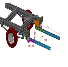 Rahmenverlängerung Ducato Typ 280/290, Citroën C25, Peugeot J5 Wohnmobile 