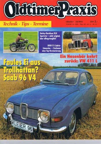 Zeitschrift oldtimer praxis - oldtimer,