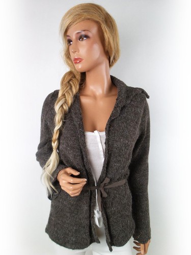 Boho strickjacke braun - boho,