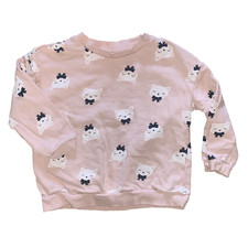 H&M Sweatshirt Gr. 104 rosa